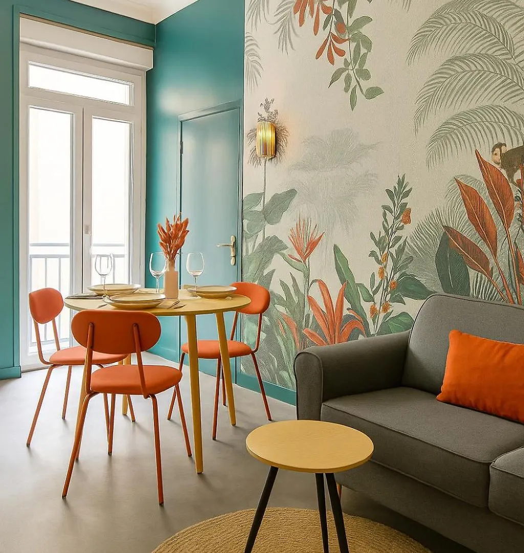 Apartment Ideal Pour Professionnels & Familles - Elegant & Apaisant - Balcon - Wifi Fibre - Face Cite Des Affaires Saint-Etienne  France